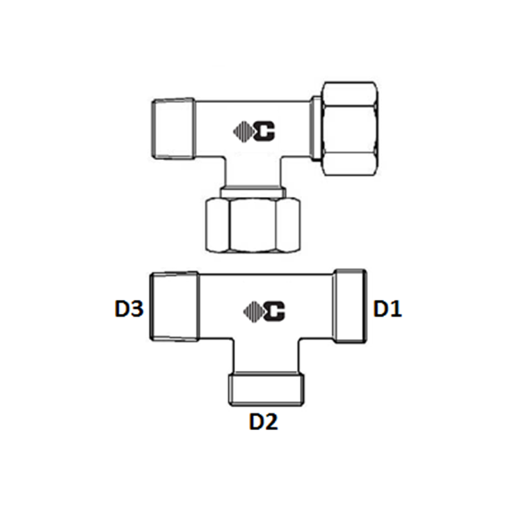 Te male renversé GAZ conique série L et S