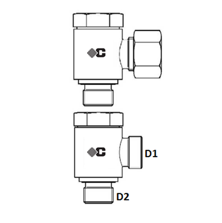 Raccord BANJO GAZ série L et S