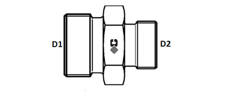 Union double de réduction série S