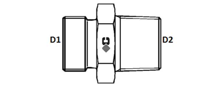 Union male GAZ conique série S