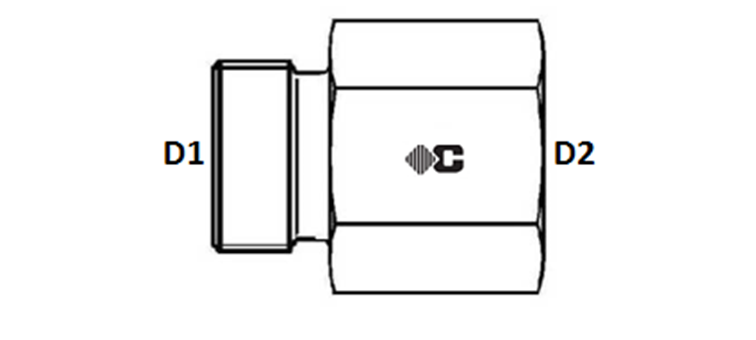 Union femelle MÉTRIQUE série L et S