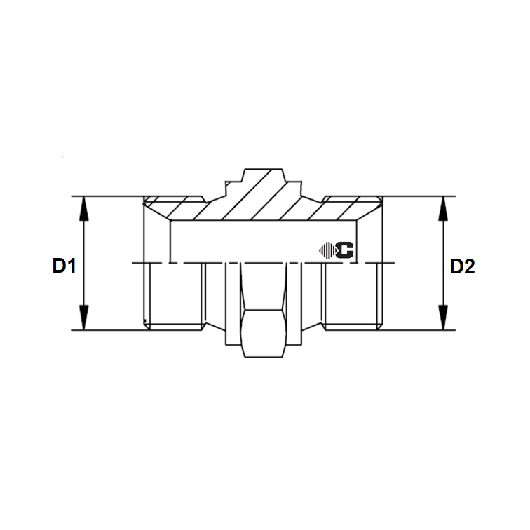 Adapteur male BSP x male BSP