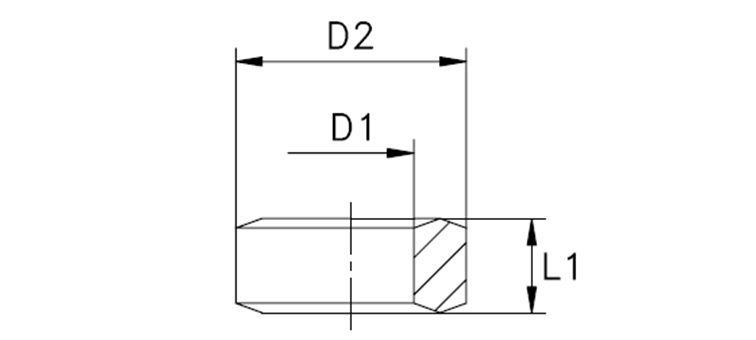 Bague coupante pour manomètre