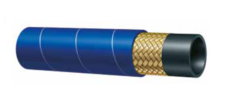 Tuyau de lavage bleu 1 tresse compact Alfagomma