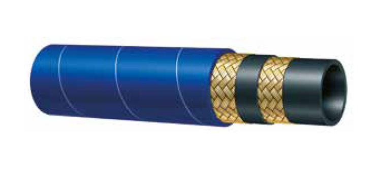 Tuyau de lavage bleu 2 tresses compact Alfagomma