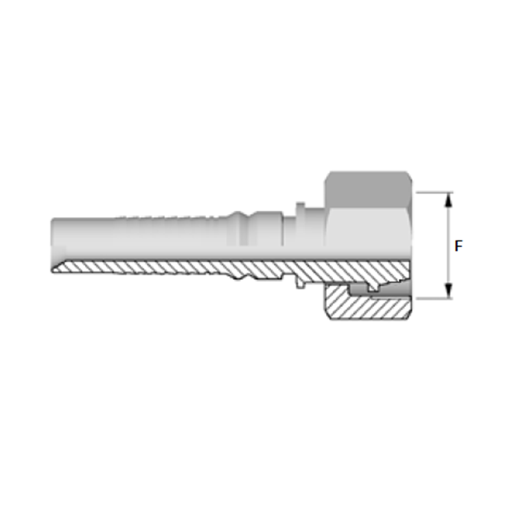Embout interlock femelle série GAZ française