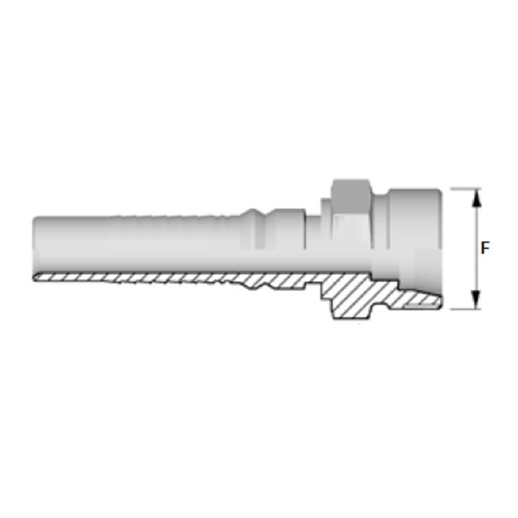 Embout interlock male série GAZ française