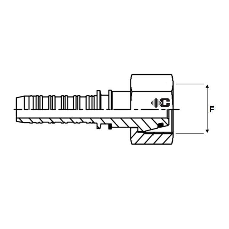 Embout à sertir femelle DIN S