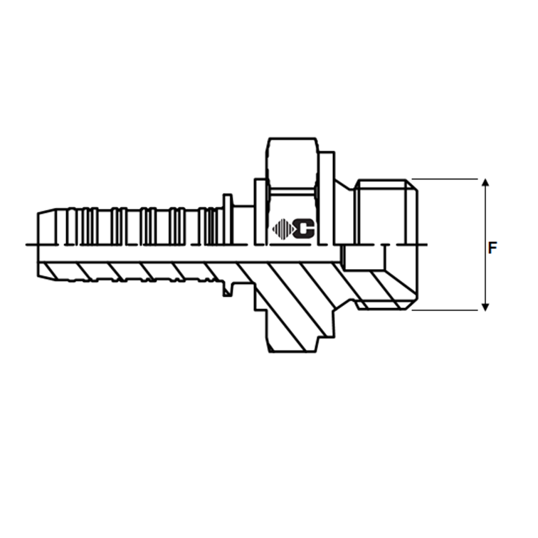 Embout à sertir male BSP