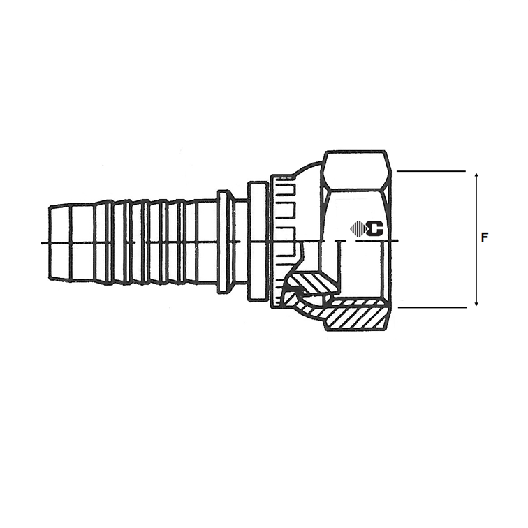 Embout à sertir femelle JIS