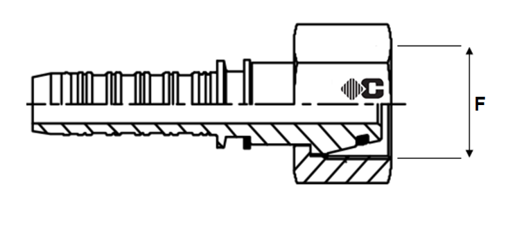 Embout à sertir femelle DIN S inox