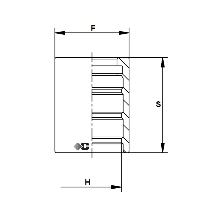Jupe KUTTING pour tuyau R7-R8-1W