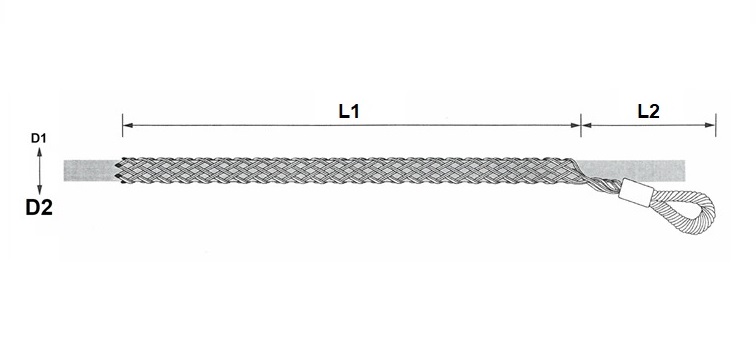 Chaussette de sécurité simple boucle