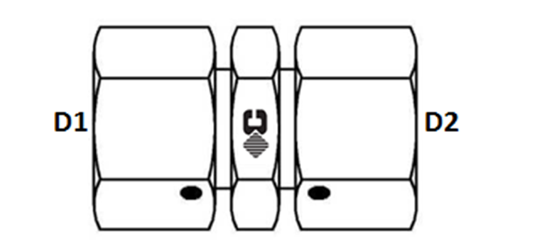 Adapteur égal femelle x femelle série L et S