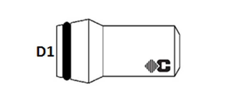 Embout à souder série GAZ