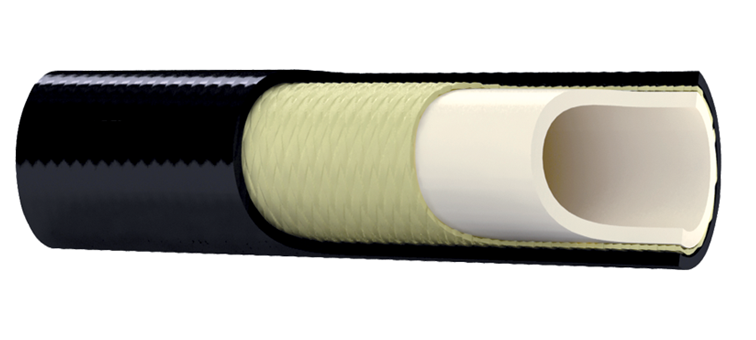 Tuyau thermoplastique 1 tresse aramide R8