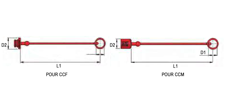 Bouchon PVC pour coupleur à clapet ISOB