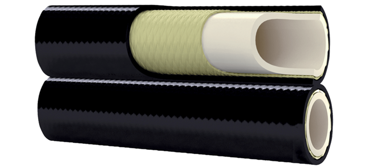 Tuyau thermoplastique jumelé 1 tresse aramide R8