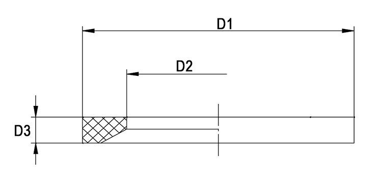 Joint plat pour raccord GAZ et MÉTRIQUE