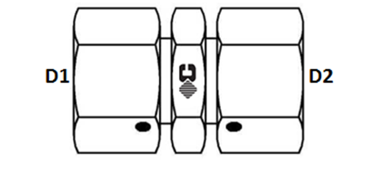 Adapteur réduit femelle x femelle série S