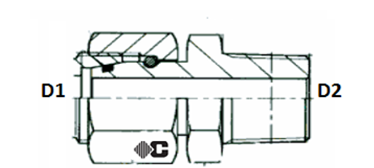 Adapteur orientable NPT (BRIGGS) série L et S