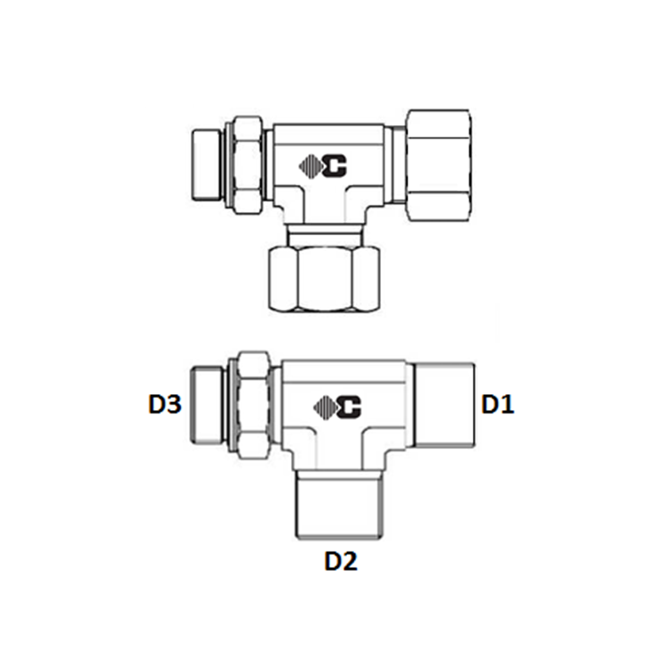 Te male renversé UNF série L et S