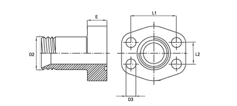 Bride male BSP cone 60°