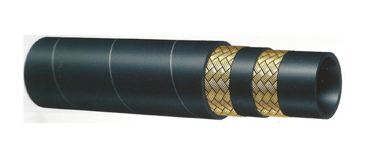 Tuyau 2 tresses acier compact Supertuff