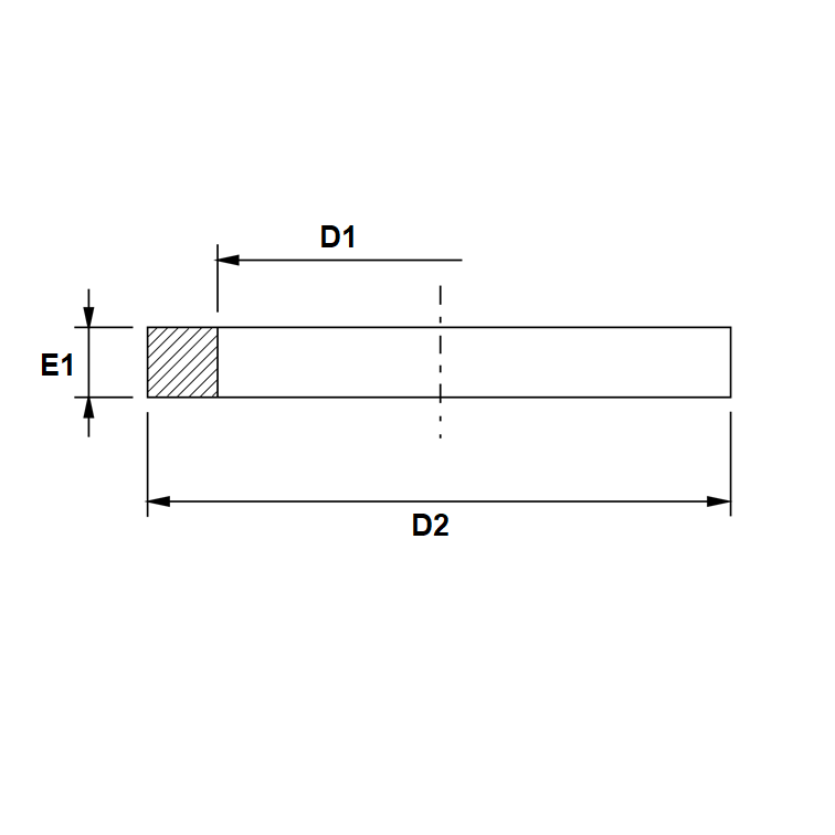 Bague acier pour bride type CAT