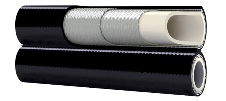 Tuyau thermoplastique jumelé tresse polyester R7