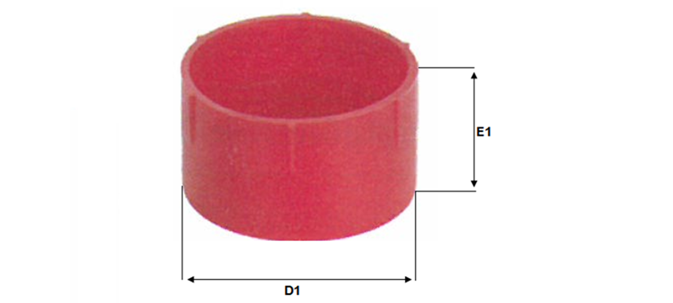 Capuchon femelle MÉTRIQUE