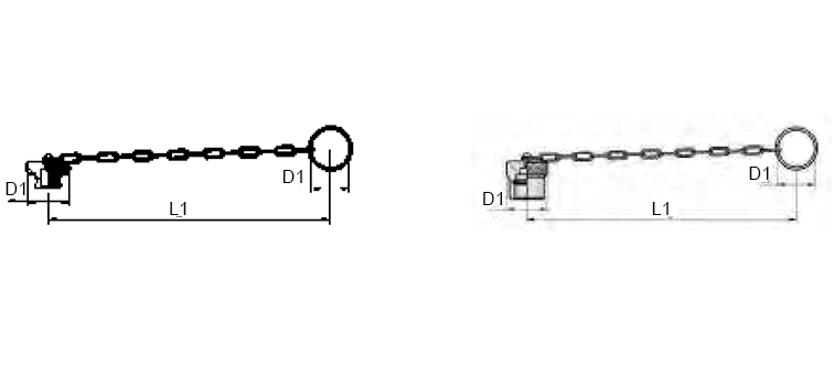 Bouchon pour coupleur à clapet DIN 20