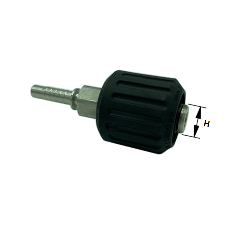 Embout à sertir femelle rotatif M21 pour lavage