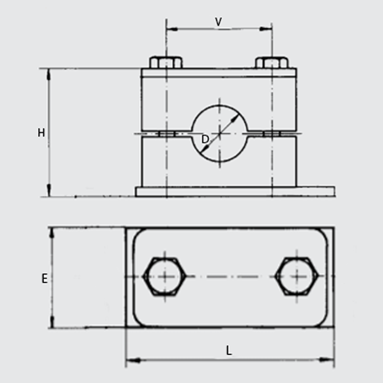 Collier hydraulique complet série légère