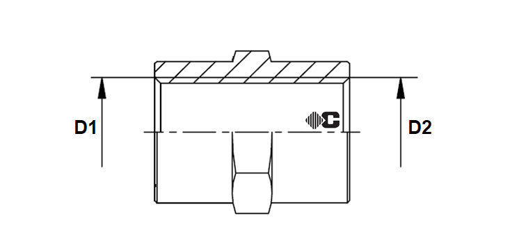 Adapteur femelle NPT X femelle NPT