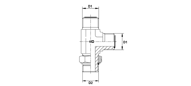 Te male renversé ORFS x male SAE