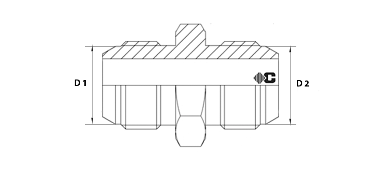 Adapteur male JIS x male JIS