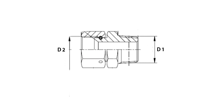 Adapteur tournant JIC x male BRIGGS