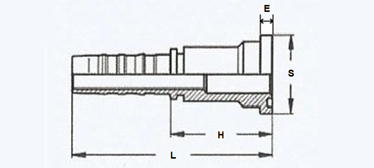 Embout sans dénudage à bride CAT