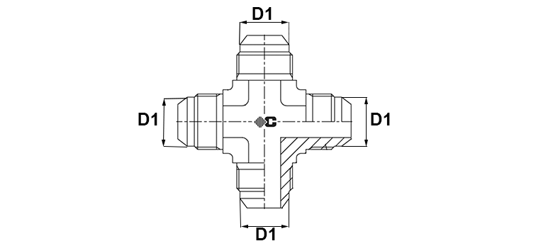 Croix égale male JIC