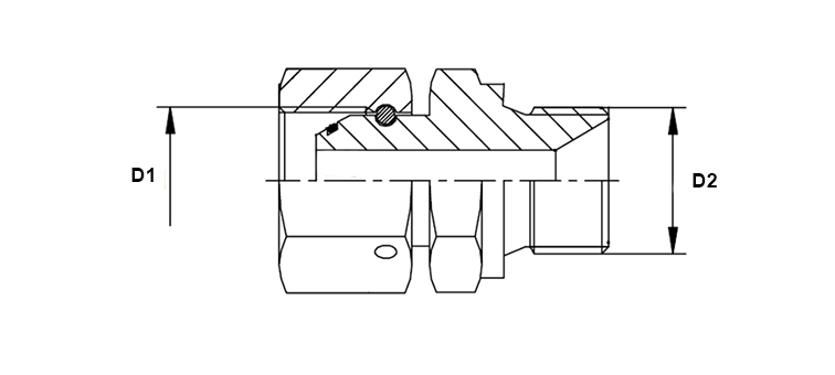Adapteur femelle BSP x male BSP