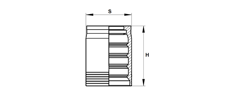 Jupe pour tuyau R13 et R15 (DN32 à DN50)