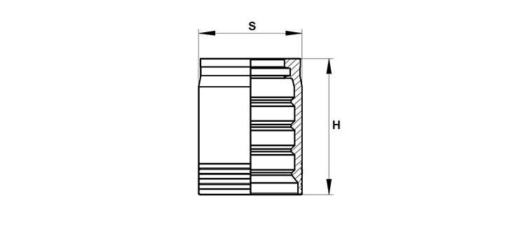 Jupe no SKIVE pour tuyau R13 et R15 (DN 32 à DN 50)