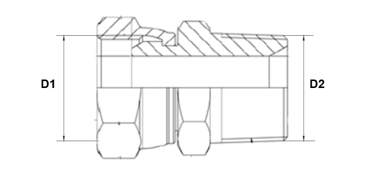 Adapteur femelle tournant NPSM x male NPT