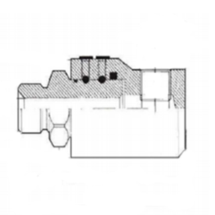 Raccord tournant 90° male BSP x femelle GAZ