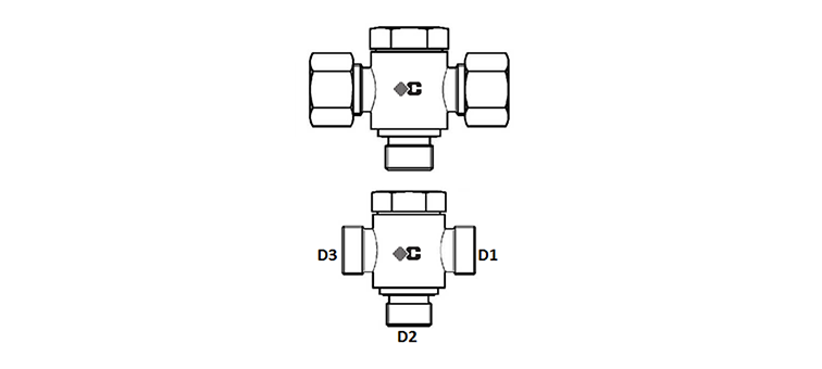 Raccord banjo double GAZ série L et S