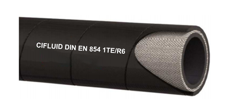 Tuyau 1 tresse textile 1TE/R6