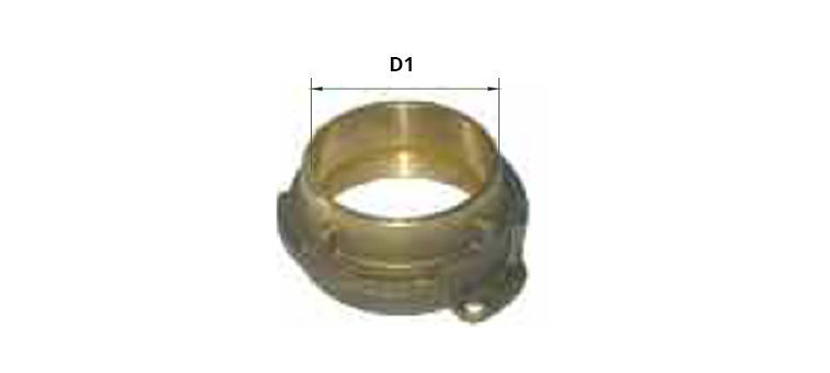 Raccord tankwagen male taraudé femelle