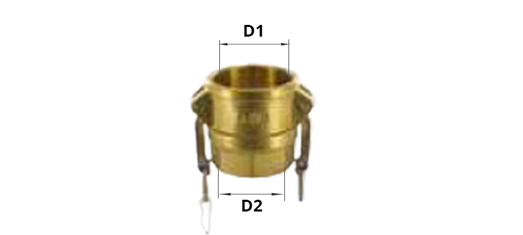 Coupleur taraudé femelle laiton