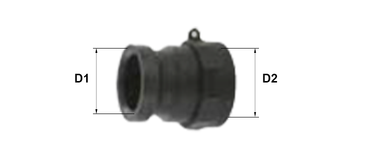 Adapteur taraudé femelle polypro